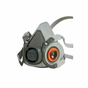 6200 Half Mask - Medium (Grey) Lightweight elastomeric material (82g) - Each