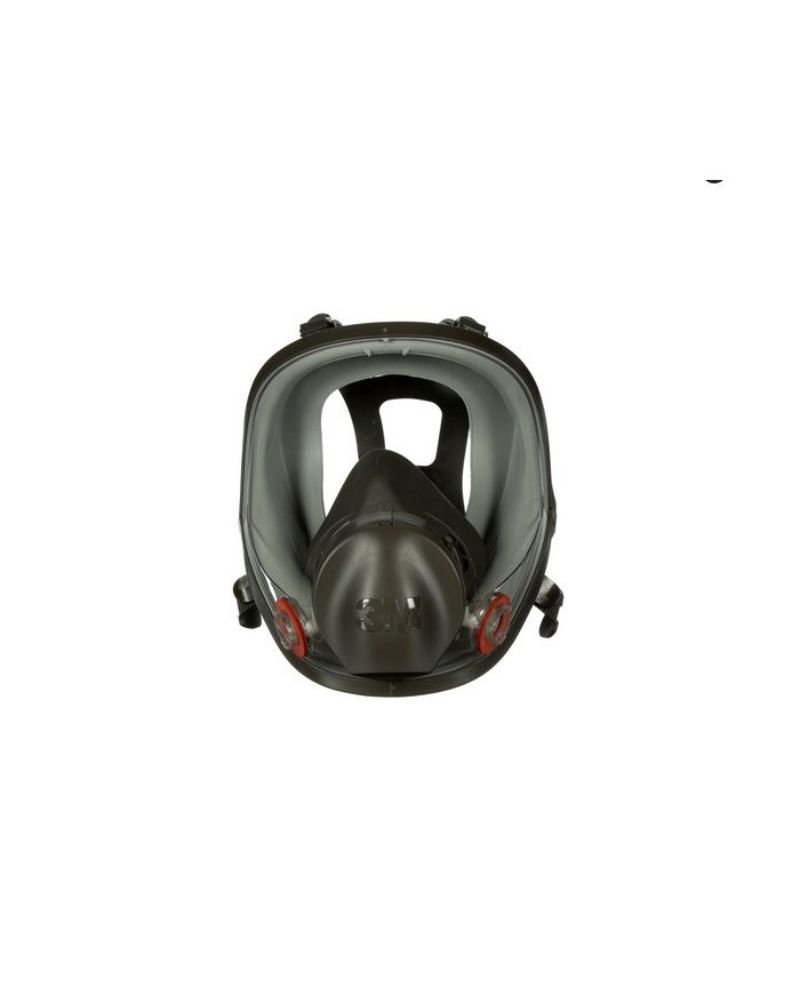 6800 Full Face Mask - Medium Polycarbonate lens, scratch and impact resistant to EN166:2001 B- Each