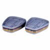 6057 Gas & Vapour Filter ABE1 EN 14387 - Pair - no mask, filter only, compatible with 3M respirator
