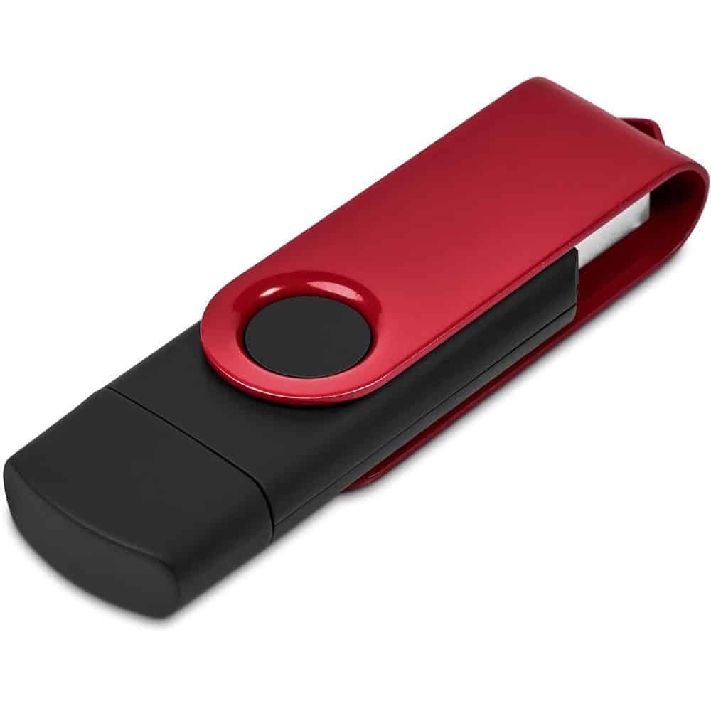 Shuffle Gyro Black Flash Drive – 8GB - Image 2
