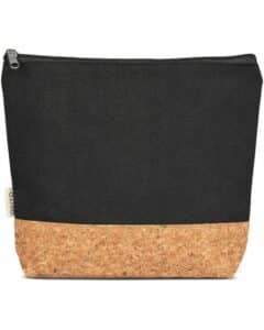 Okiyo Koruku Cork & Cotton Cosmetic Bag