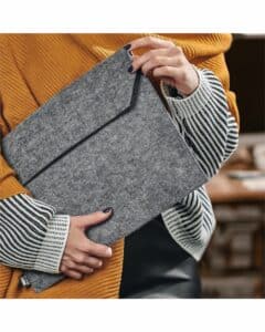 Okiyo Shorui Recycled PET Felt Document Bag