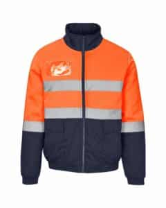 Unisex Foundation Hi-Viz Padded Jacket