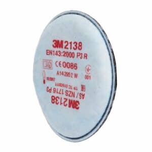 2138 P3 R Particulate Filter Solid and liquid particles, ozone, nuisance level organic vapours/acid gas - Pair"