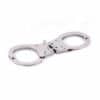 1 Link Handcuff Silver Plated