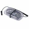 Oval LED Strobe Light Bar 12V Yellow/White Mag‑Mount 240 LED IP67 5‑Mode