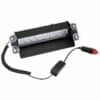 LED Dash Strobe Light – White 12‑LED 12V Compact