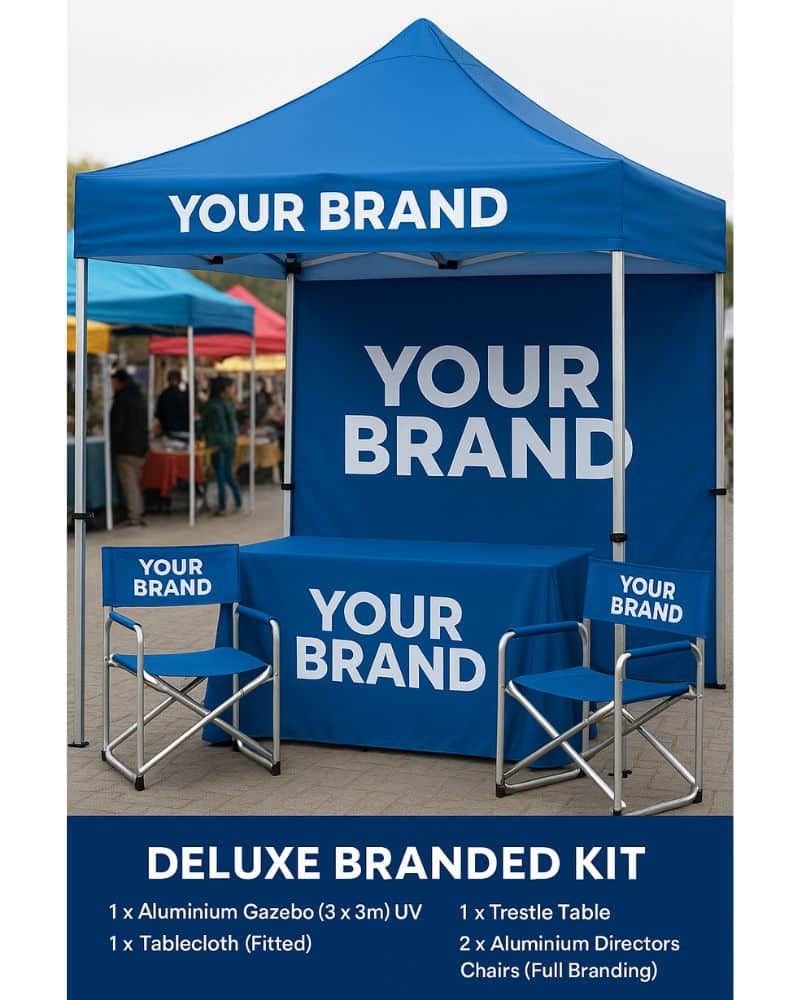 DELUXE BRANDED KIT Markets & Fetes Events Kit