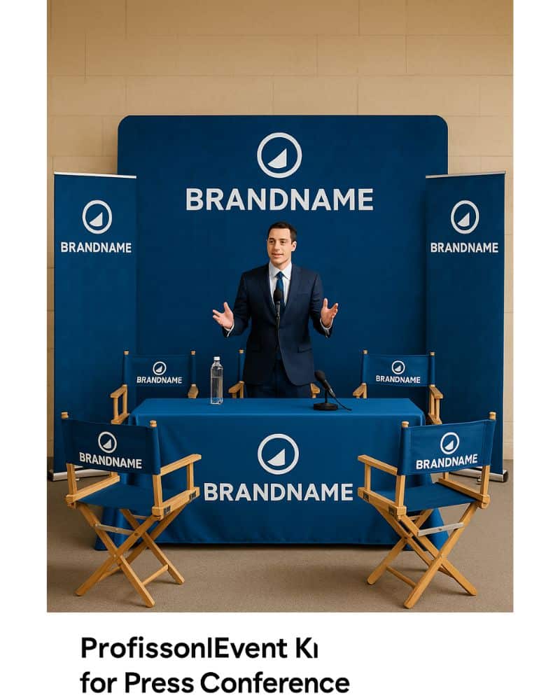 DELUXE BRANDED KIT Press Conference Events Kit