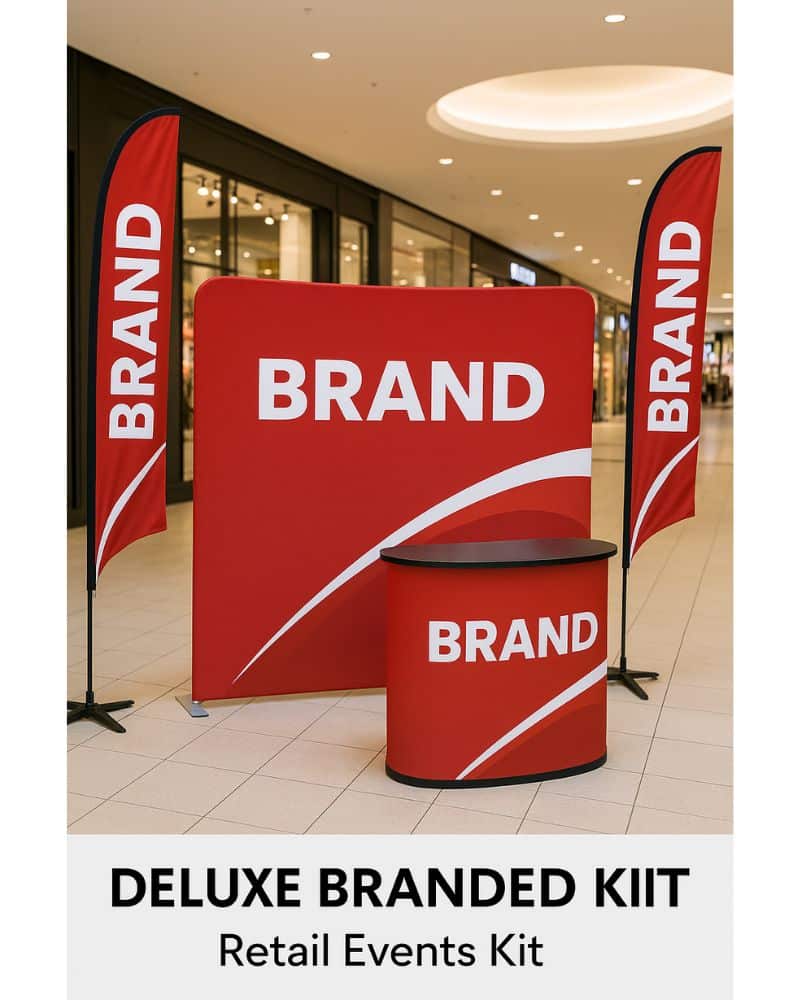 DELUXE BRANDED KIT Retail Events Kit