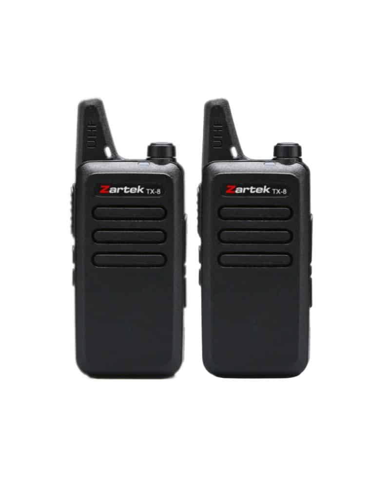 TX-8 Two way radio - Super Pack (2 Radio's per set)