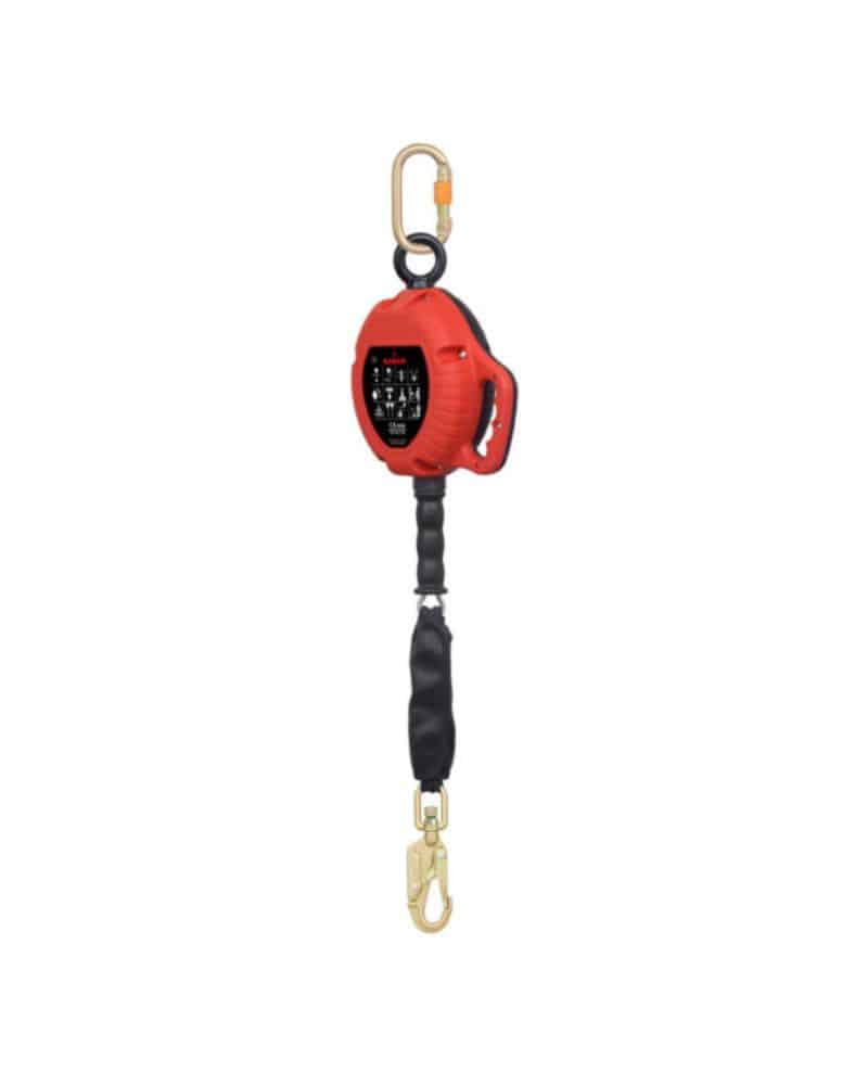 SE Retractable Fall Arrester (7M) for Horizontal use with Swivel Hook PN 162 at Attachment end.