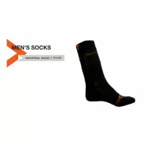Profit P-SASB1 Industrial Work Socks Antibacterial Antistatic Black