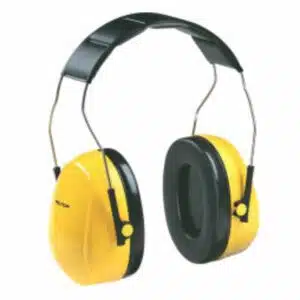 Optime 98 H9A Over-The-Head Earmuffs NRR 25dB Black/Yellow CSA Class A