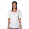 Maasai Buttoned Round Neck Scrubs Ladies