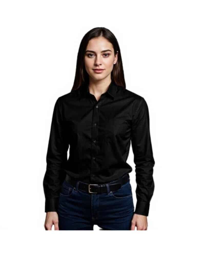 Flux Brushed Cotton Lounge Shirt Ladies - Image 2
