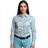 Flux Brushed Cotton Lounge Shirt Ladies