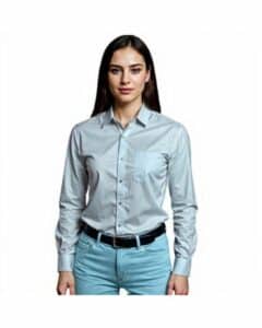Flux Brushed Cotton Lounge Shirt Ladies