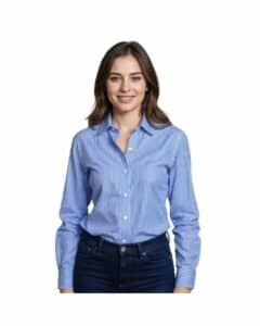 Vertigo Vertical Stripe Blouse Ladies