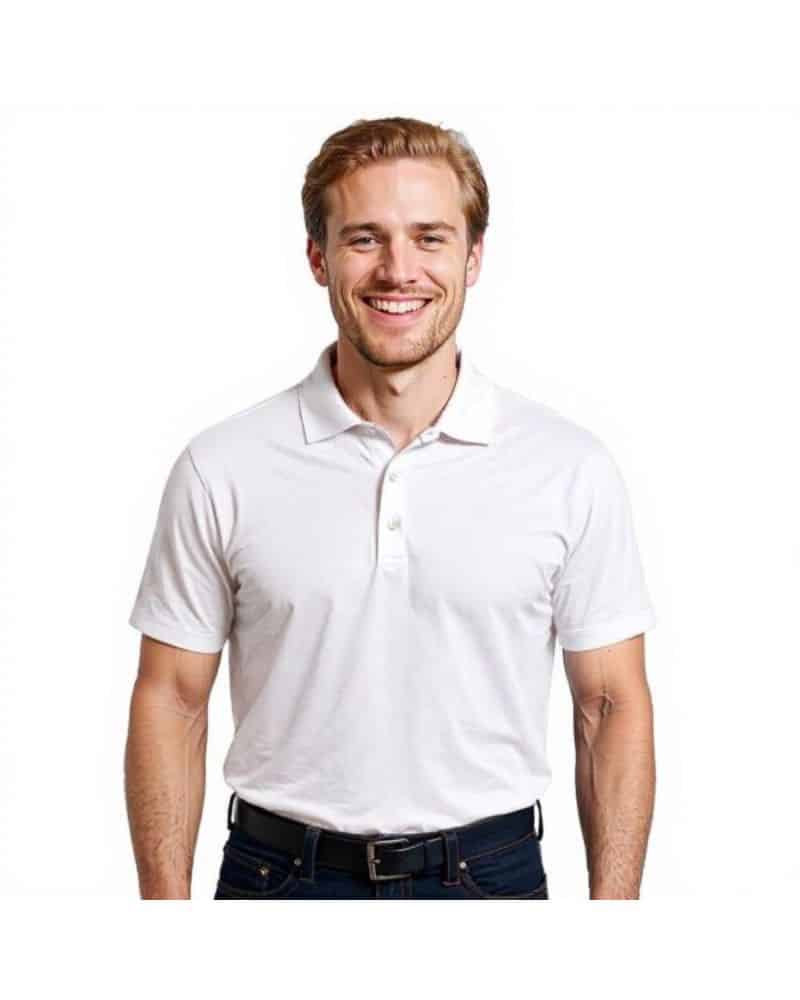 The Met Basic Pique Golfer Unisex - Image 7