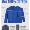 Pioneer J54 Cotton Conti Suit Royal Blue/Navy