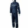 Dromex PRSRUB Reflective Rubberised Rain Suit Navy S-4XL