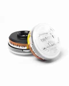 Dromex DR-A1P2-EN Filter A1P2 Black NRCS/8072/0420 – Only Compatible With EN302 Twin Mask DR-ABEK1P3-EN