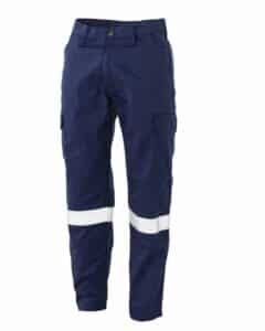 Dromex Evotech 65/35 Cargo Pants Reflective Navy Blue 30‑60