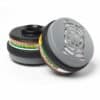 Dromex ABEK1P3-EN Twin Filter NRCS/8072/0425 Only Compatible With EN302 Twin Mask