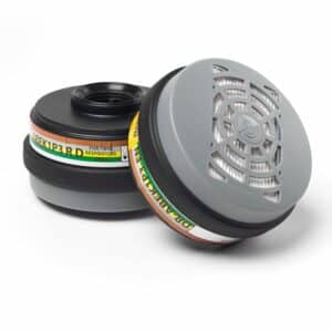 Dromex ABEK1P3-EN Twin Filter NRCS/8072/0425 Only Compatible With EN302 Twin Mask