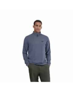 Hi-Tec Men's Tech 1/4 Zip Fleece Thermo-Tec Vetiver S-5XL