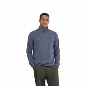 Hi-Tec Men’s Tech 1/4 Zip Fleece Thermo-Tec Vetiver S-5XL