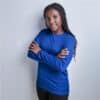 Altitude TS-AL-67-A Kids T-Shirt Long Sleeve Polyester Black/Navy/Red/Royal Blue/White 10-14