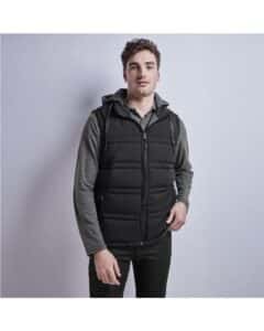Okinawa Bodywarmer Quilted Padded Black/Charcoal/Navy S-5XL
