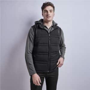 Okinawa Bodywarmer Quilted Padded Black/Charcoal/Navy S-5XL