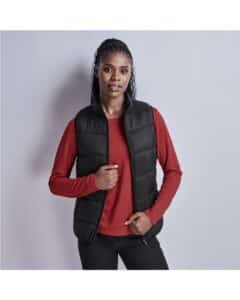 Amrod Catania Bodywarmer Padded Quilted Black/Navy S-4XL