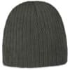 Frost Acrylic Beanie HW-UT-30-C Acrylic Knit PU Patch One Size