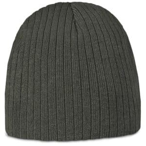 Frost Acrylic Beanie HW-UT-30-C Acrylic Knit PU Patch One Size