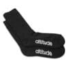 Trace Utility Socks Workwear Padded Sole Black 4-12