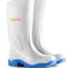 Wayne Phambili STC Steel Toe PVC Safety Gumboot White/Blue UK5–14