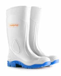 Wayne Phambili NSTC Gumboot Chemical Resistant White/Blue UK5–14 EN20347