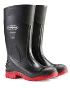 Phambili STC SMS Gumboot Steel Toe Midsole BLACK/RED 5-14 EN20347