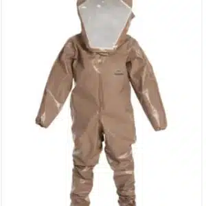 Caterpillar C3528 Tychem 5000 Encapsulated Suit SCBA Tan SM-4X ASTM F1670/F1671
