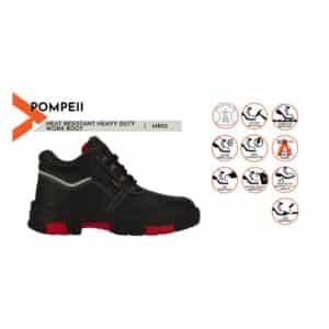 Profit Pompei Boot Heat Resistant Black 1-16 ISO20345