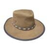 Olifant Hat Suede Leather Flyband S-XXL