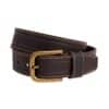 Javlin 9151 Sable Full Grain Leather Belt Adjustable Brown S-3XL